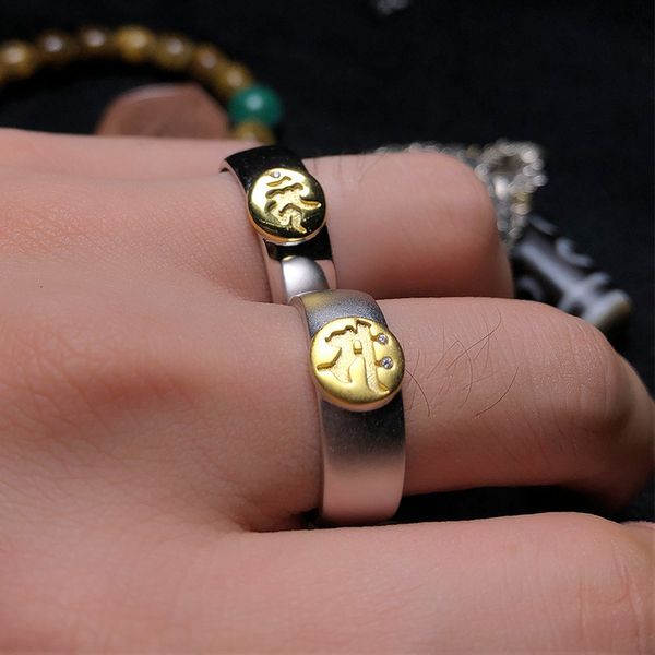2021 new mosang diamond series 925 silver life buddha ring
2021 new mosang diamond series 925 silver life buddha ring