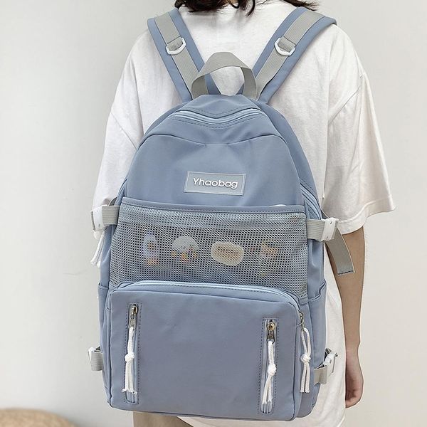 nylon women mesh backpack female student college school bag badge girl kawaii buckle backpack fashion ladies book net bag trendy bbyvjf
nylon women mesh backpack female student college school bag badge girl kawaii buckle backpack fashion ladies book net bag trendy bbyvjf