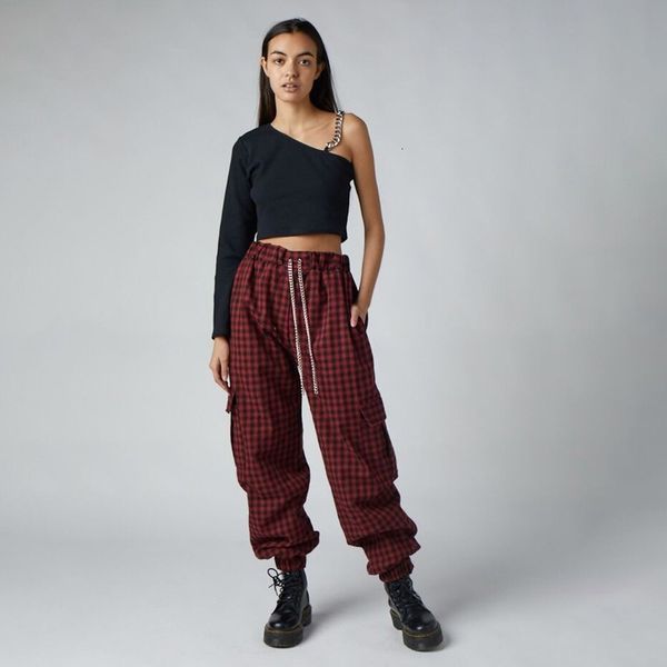 2021 new spring and autumn feminine street fashion lets high-pocket plaid splicing casual leggings overalls 72ve, Black;white
2021 new spring and autumn feminine street fashion lets high-pocket plaid splicing casual leggings overalls 72ve, Black;white