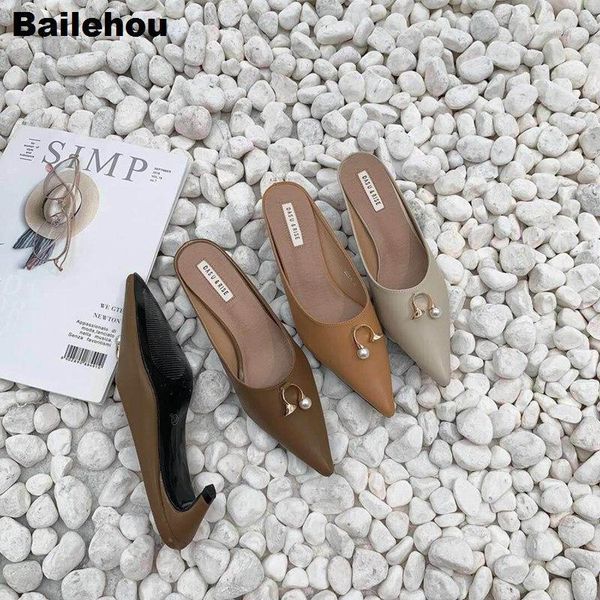 bailehou 2019 spring women slippers buckle mule shoes kitten heel slides pointed toe low heel slipper slip on casual shoes1, Black
bailehou 2019 spring women slippers buckle mule shoes kitten heel slides pointed toe low heel slipper slip on casual shoes1, Black