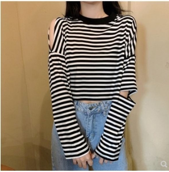 v5anx south jacket jacketjacket short slim 2020 new loose hollowshoulder stripe long sleeve t-shirt for women's autumn short jacketkore, White
v5anx south jacket jacketjacket short slim 2020 new loose hollowshoulder stripe long sleeve t-shirt for women's autumn short jacketkore, White