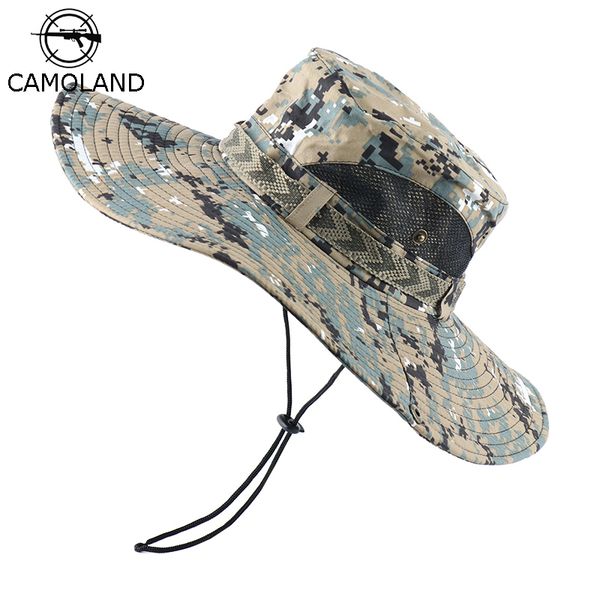 camoland upf 50+ sun hats men long wide brim bucket hat outdoor camouflage hiking fishing boonie caps for male beach hats c0123, Blue;gray
camoland upf 50+ sun hats men long wide brim bucket hat outdoor camouflage hiking fishing boonie caps for male beach hats c0123, Blue;gray