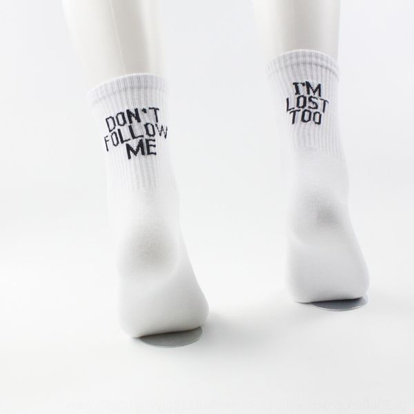 don t follow me i am lost too casual men's and women's english letter medium socks full cotton medium socks tzuyf, Black
don t follow me i am lost too casual men's and women's english letter medium socks full cotton medium socks tzuyf, Black