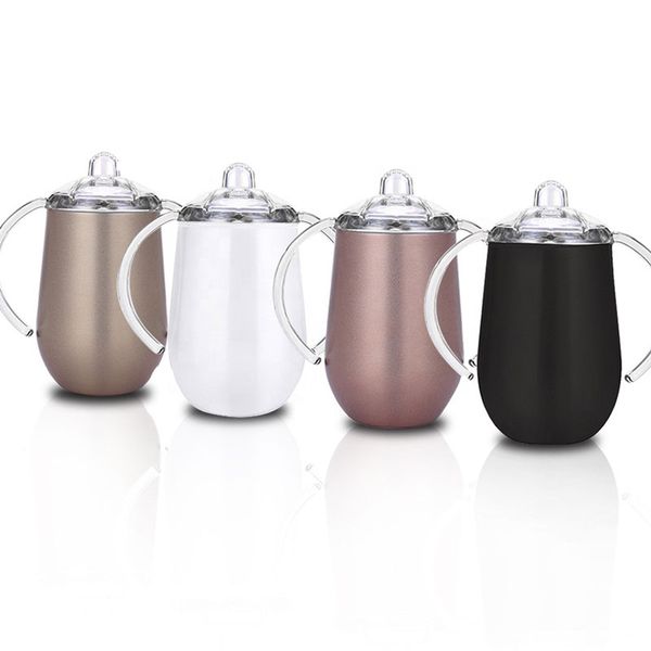 sippy cup for baby 10oz stainless steel double wall vacuum insulated tumbler travel mug with double handle lid
sippy cup for baby 10oz stainless steel double wall vacuum insulated tumbler travel mug with double handle lid
