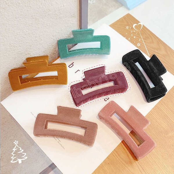 matte hair claws for women elegant geometric square hairpins girl barrettes hairgrip hair accessories headwear gift, Slivery;white
matte hair claws for women elegant geometric square hairpins girl barrettes hairgrip hair accessories headwear gift, Slivery;white