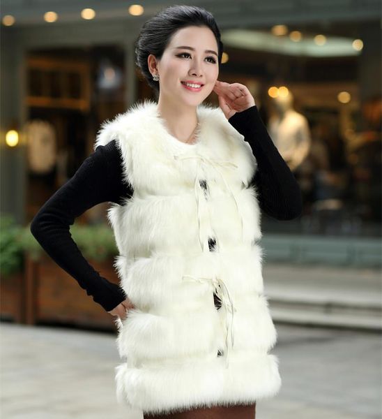 women's fur & faux clothing in the long imitation coat vest mailed bag used for travel, Black
women's fur & faux clothing in the long imitation coat vest mailed bag used for travel, Black