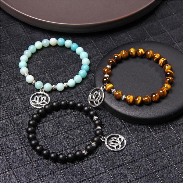 natural stone lotus flower buddha beads bracelet 8mm tiger eye agates beads pendant bracelet for women men yoga prayer jewelry, Black
natural stone lotus flower buddha beads bracelet 8mm tiger eye agates beads pendant bracelet for women men yoga prayer jewelry, Black