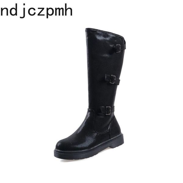women's boots the new winter fashion round head zipper low-heeled high tube women's shoes plus size 34-43 heel height 3cm black
women's boots the new winter fashion round head zipper low-heeled high tube women's shoes plus size 34-43 heel height 3cm black