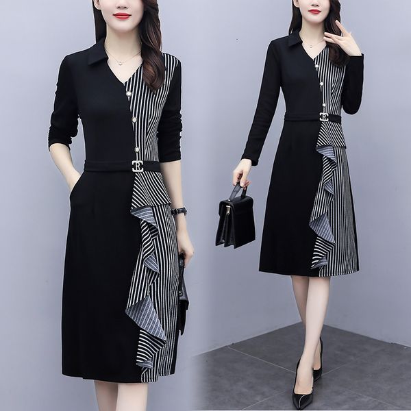 dresses plus size long sleeve ladies'fashionable dress in contrast goddess ladies dressed as fiesta's korean bride e40h, Black;gray
dresses plus size long sleeve ladies'fashionable dress in contrast goddess ladies dressed as fiesta's korean bride e40h, Black;gray