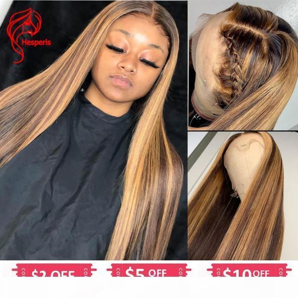 hesperis 360 lace frontal wig pre plucked 13x6 lace front human hair wig brazilian remy straight colored blonde highlight wigs, Black;brown
hesperis 360 lace frontal wig pre plucked 13x6 lace front human hair wig brazilian remy straight colored blonde highlight wigs, Black;brown