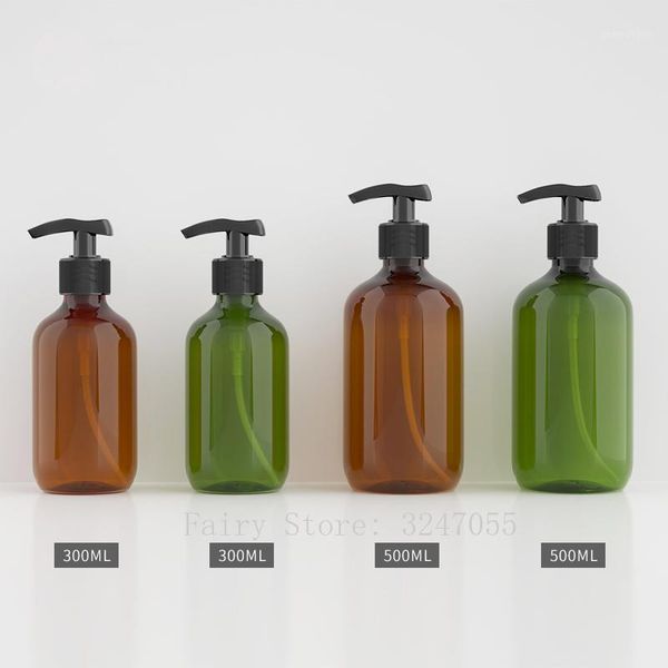 300/500ml 20pcs cosmetic empty brown/dark green lotion pump bottle, pressed emulsion/skin care/cream container, shampoo package1
300/500ml 20pcs cosmetic empty brown/dark green lotion pump bottle, pressed emulsion/skin care/cream container, shampoo package1