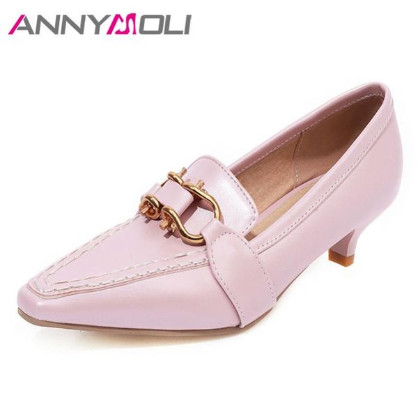 annymoli high heels shoes women buckle thin heels shoes fashion slip on pointed toe party pumps ladies spring large size 33-43, Black
annymoli high heels shoes women buckle thin heels shoes fashion slip on pointed toe party pumps ladies spring large size 33-43, Black