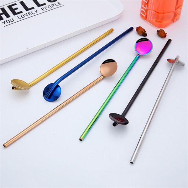 spoons 1 pc creative long handle stainless steel coffee with drinking straw dessert scoops flatware kitchen accessories
spoons 1 pc creative long handle stainless steel coffee with drinking straw dessert scoops flatware kitchen accessories