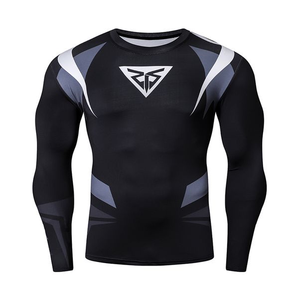 casual men shirt long sleeve t-shirt gym fitness bodybuilding workout male streetwear tights sport clothing, White;black
casual men shirt long sleeve t-shirt gym fitness bodybuilding workout male streetwear tights sport clothing, White;black