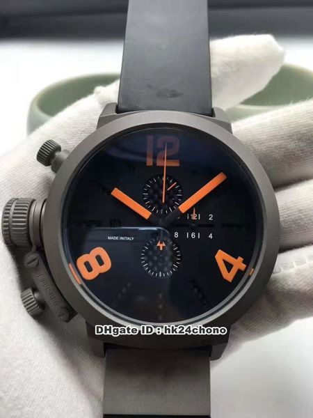 new left handed big size 50mm date quartz chronograph mens watch chimera bronze 7474 black dial rubber strap gents sport watches 9 colors, Slivery;brown
new left handed big size 50mm date quartz chronograph mens watch chimera bronze 7474 black dial rubber strap gents sport watches 9 colors, Slivery;brown