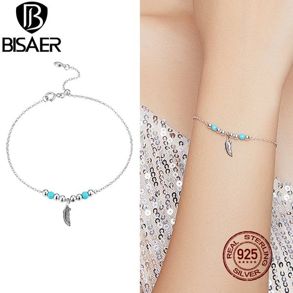 bisaer feathers bohemia bracelets 925 sterling silver 19cm adjustable wrist chain link bracelet for women vintage jewelry ecb181 1028, Black
bisaer feathers bohemia bracelets 925 sterling silver 19cm adjustable wrist chain link bracelet for women vintage jewelry ecb181 1028, Black