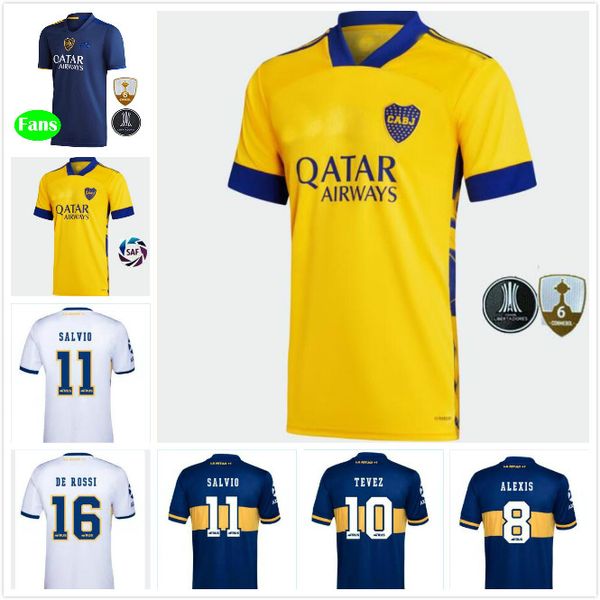 2020 boca juniors 16 de rossi soccer jersey 20/21 home tibet navy away yellow gago soccer shirts tevez benedetto pavón football uniform, Black;yellow
2020 boca juniors 16 de rossi soccer jersey 20/21 home tibet navy away yellow gago soccer shirts tevez benedetto pavón football uniform, Black;yellow