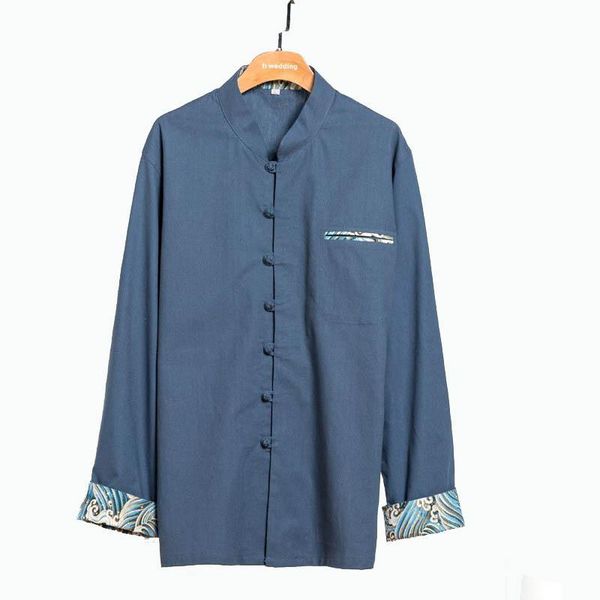 men's jackets autumn long sleeve shirt traditional chinese cotton linen loose blouse buddhist clothes 4xl, Black;brown
men's jackets autumn long sleeve shirt traditional chinese cotton linen loose blouse buddhist clothes 4xl, Black;brown