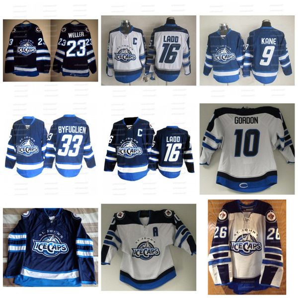 winnipeg jets st johns icecaps hockey jerseys 10 gordon 9 kane 24 kosmachuk 33 byfuglien 26 maxime macenauer 16 ladd 23 weller jersey, Black
winnipeg jets st johns icecaps hockey jerseys 10 gordon 9 kane 24 kosmachuk 33 byfuglien 26 maxime macenauer 16 ladd 23 weller jersey, Black