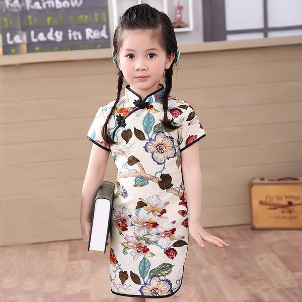 2020 baby girl chinese dress qipao clothes summer style children cotton short sleeve traditional dresses fo kids new year party1, Red
2020 baby girl chinese dress qipao clothes summer style children cotton short sleeve traditional dresses fo kids new year party1, Red
