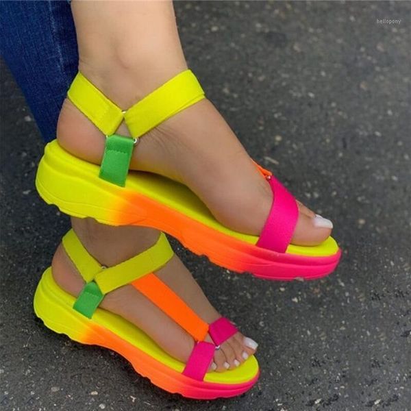 girseaby 2021 woman sandals ins multi colors plus size 43 fluorescent casual shoes flat vacation comfortable f10771, Black
girseaby 2021 woman sandals ins multi colors plus size 43 fluorescent casual shoes flat vacation comfortable f10771, Black