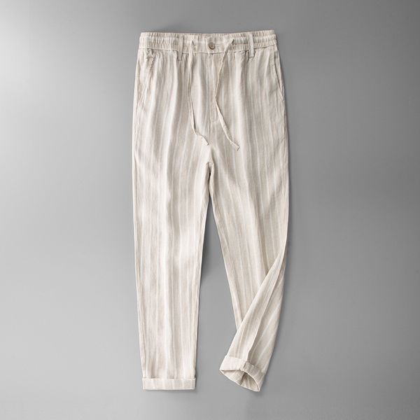 new casual and versatile trend in spring of 2019 european loose trousers and trousersflax string capris men's pants a28 djqip, Blue
new casual and versatile trend in spring of 2019 european loose trousers and trousersflax string capris men's pants a28 djqip, Blue