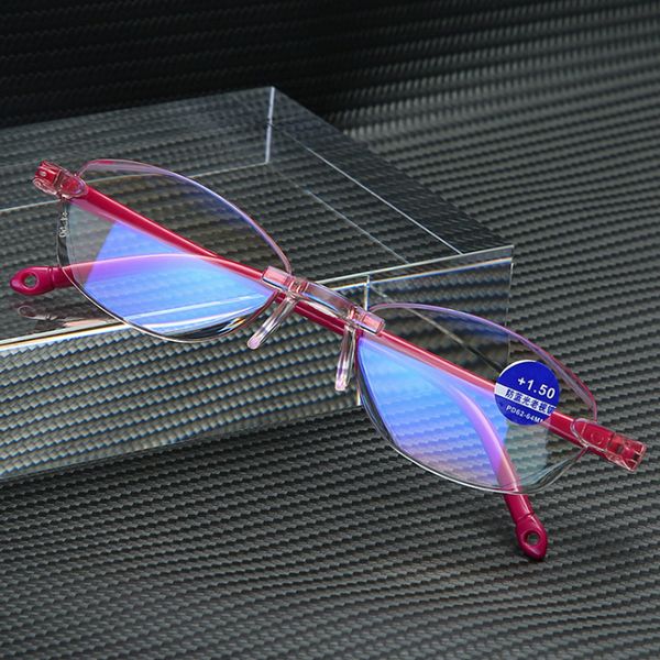 new frameless diamond trimming 2019 anti-blue eyewear women fashion business reading glasses
new frameless diamond trimming 2019 anti-blue eyewear women fashion business reading glasses