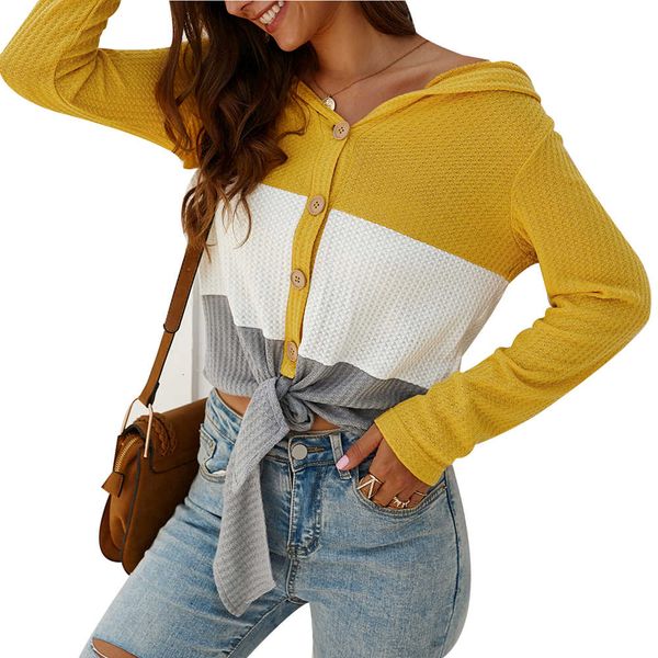 women's sweater 2019 winter long sleeve tie knot patchwork color loose fitting knit sweaters, White;black
women's sweater 2019 winter long sleeve tie knot patchwork color loose fitting knit sweaters, White;black