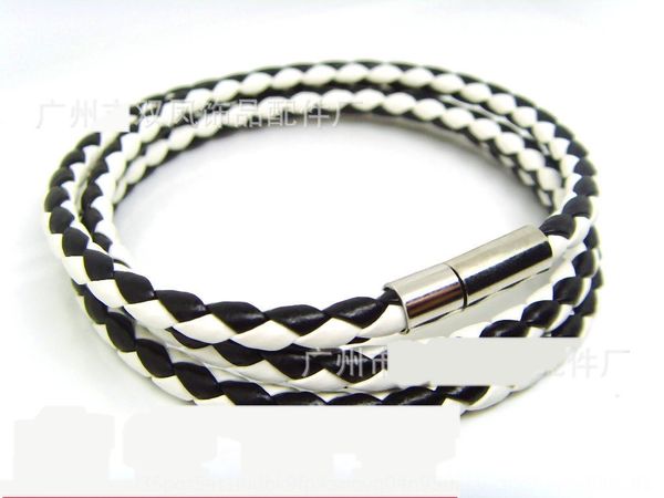 korean fashion leather simple multi-layer winding star plug and pull button woven bracelet leather bracelet 4i32y, Golden;silver
korean fashion leather simple multi-layer winding star plug and pull button woven bracelet leather bracelet 4i32y, Golden;silver