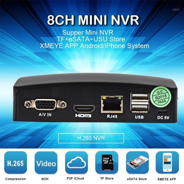 8ch mini nvr cctv nvr network h.265 5mp video recorder for cctv camera ip camera cloud p2p esata tf usb remote control1, Black;white
8ch mini nvr cctv nvr network h.265 5mp video recorder for cctv camera ip camera cloud p2p esata tf usb remote control1, Black;white