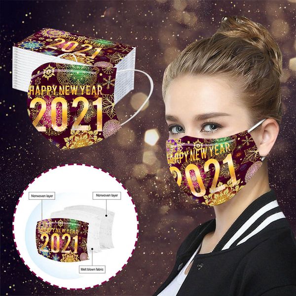 2021 happy new year print disposable mask personality disposable dustproof and breathable protective mask fast shipping
2021 happy new year print disposable mask personality disposable dustproof and breathable protective mask fast shipping