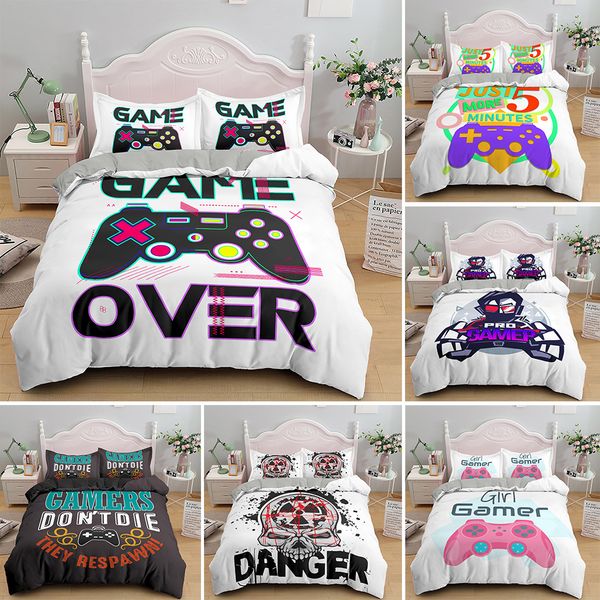 gift for boys single double duvet cover set bed game elements gamepad printed king queen bedding sets 14 size
gift for boys single double duvet cover set bed game elements gamepad printed king queen bedding sets 14 size