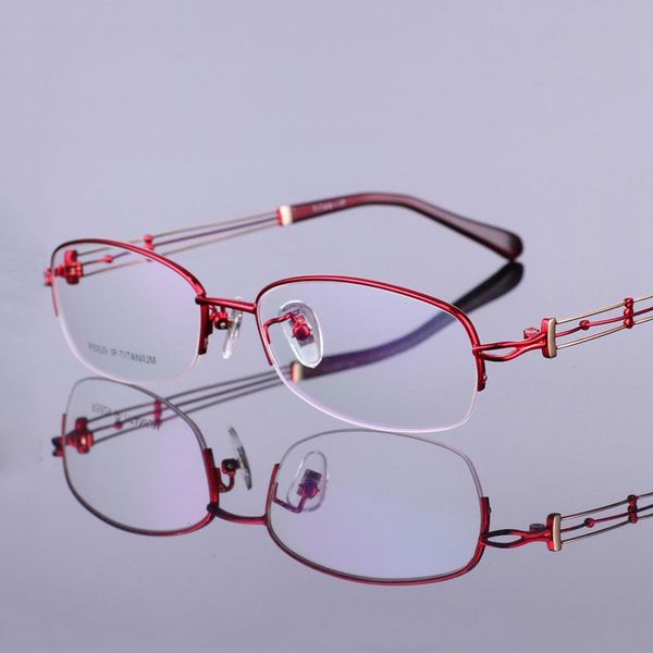 fashion sunglasses frames titanium glasses frame women vintage half rim clear eye optical prescription eyeglasses eyewear red oculos, Black
fashion sunglasses frames titanium glasses frame women vintage half rim clear eye optical prescription eyeglasses eyewear red oculos, Black