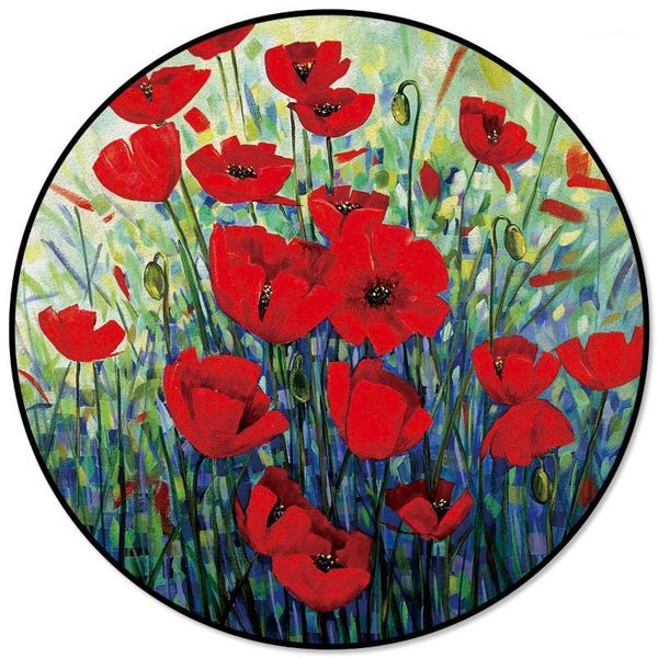 poppy flower oil painting print round carpets for kids room big area rug floor mat for bedroom living room home decor1
poppy flower oil painting print round carpets for kids room big area rug floor mat for bedroom living room home decor1