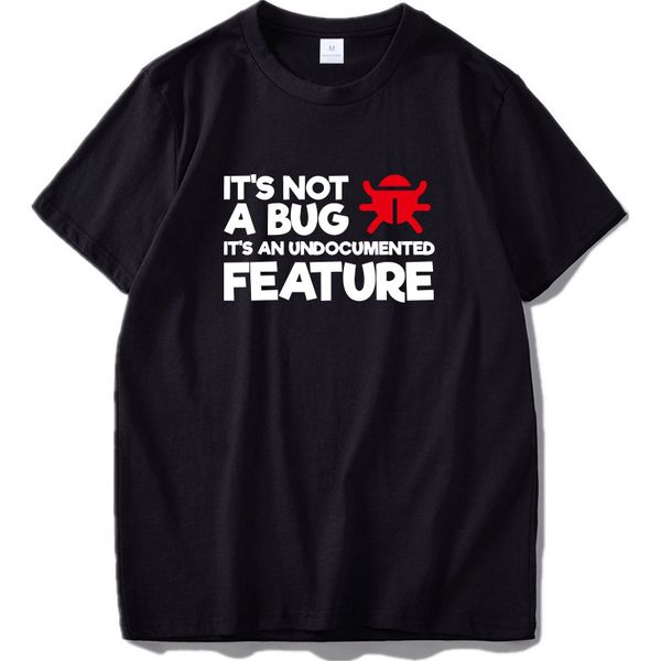 sport it's not a bug its undocumented feature system spider camiseta program 100% cotton tee shirt eu size
sport it's not a bug its undocumented feature system spider camiseta program 100% cotton tee shirt eu size