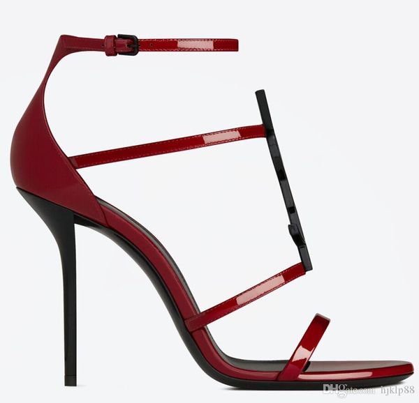 with box real leather new letters shoes woman summer buckle strap bamboo joint sandals high-heeled shoes open toe fashion singl he231e, Black
with box real leather new letters shoes woman summer buckle strap bamboo joint sandals high-heeled shoes open toe fashion singl he231e, Black
