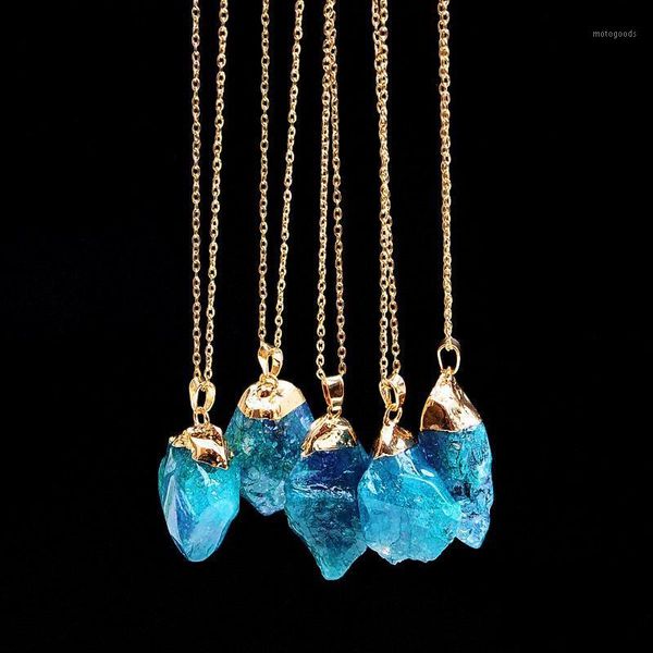 chains natural irregular rough necklace personality blue crystal sweater chain accessories for women1, Silver
chains natural irregular rough necklace personality blue crystal sweater chain accessories for women1, Silver