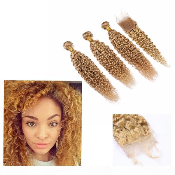 indian blonde ombre bundles with closure 4" * 4" #27 color blonde virgin hair bundles with closure kinky curly, Black;brown
indian blonde ombre bundles with closure 4" * 4" #27 color blonde virgin hair bundles with closure kinky curly, Black;brown