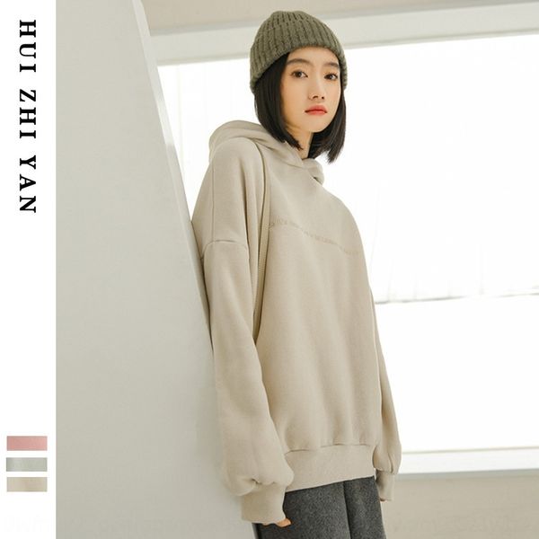 ezwt6 2020 autumn and winter new korean pullov letter embroidered long sleeve hooded style coat loose lazy velvet sweater for pullover pullo, Black
ezwt6 2020 autumn and winter new korean pullov letter embroidered long sleeve hooded style coat loose lazy velvet sweater for pullover pullo, Black