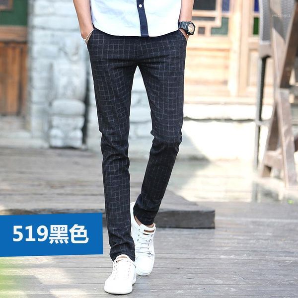 2020 spring and autumn fashion men's casual pants men's slim straight tube small leg pants plus plush and thick male stude1, Black
2020 spring and autumn fashion men's casual pants men's slim straight tube small leg pants plus plush and thick male stude1, Black