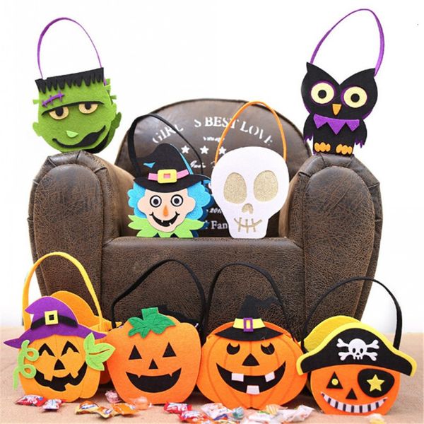 fabric favors non-woven felt props halloween kids tote candy pumpkin witch skull decorative gift bag
fabric favors non-woven felt props halloween kids tote candy pumpkin witch skull decorative gift bag