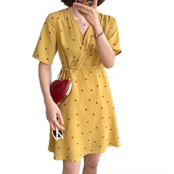 dby5q 2020 summer new dress style v-neck small floral lace-up 57aaq waist skirt very fairy western style dress women for high, Black;gray
dby5q 2020 summer new dress style v-neck small floral lace-up 57aaq waist skirt very fairy western style dress women for high, Black;gray