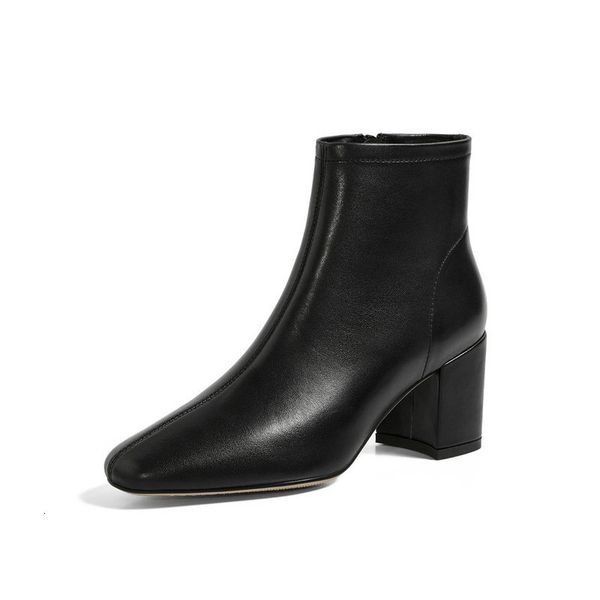 2021 new genuine leather concise high boots square toe ladies working party shoes woman heels size 41 42 43 78rd, Black
2021 new genuine leather concise high boots square toe ladies working party shoes woman heels size 41 42 43 78rd, Black