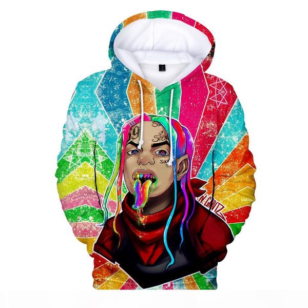 new3d 6ix9ine hoodies men women 3d print sweatshirt hip hop rapper 6ix9ine sweatshirts casual kpop funny clothes, Black
new3d 6ix9ine hoodies men women 3d print sweatshirt hip hop rapper 6ix9ine sweatshirts casual kpop funny clothes, Black