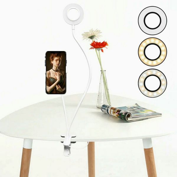 long arm selfie universal holder 24 leds ring flash fill in light usb clip camera cell phone stand live stream 5v white black
long arm selfie universal holder 24 leds ring flash fill in light usb clip camera cell phone stand live stream 5v white black