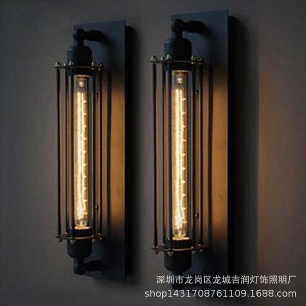 creative industry single head wall lamp bedside balcony stair lamp american iron devil island wall
creative industry single head wall lamp bedside balcony stair lamp american iron devil island wall