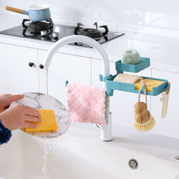 3 in 1 rotatable faucet rack shelf sink soap sponge holder drain multi layers kitchen supplies storage
3 in 1 rotatable faucet rack shelf sink soap sponge holder drain multi layers kitchen supplies storage