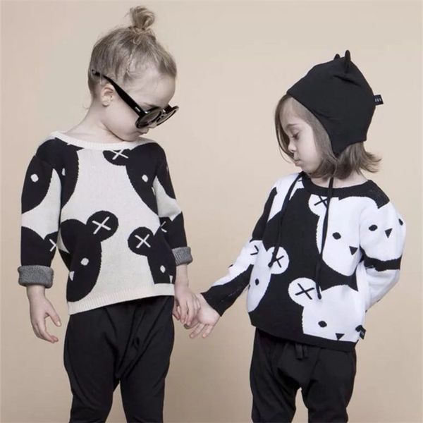 new baby boys girl clothes cute cartoon cotton knitting fashion children black white bear sweater boys cardigan kids coat 201109, Blue
new baby boys girl clothes cute cartoon cotton knitting fashion children black white bear sweater boys cardigan kids coat 201109, Blue