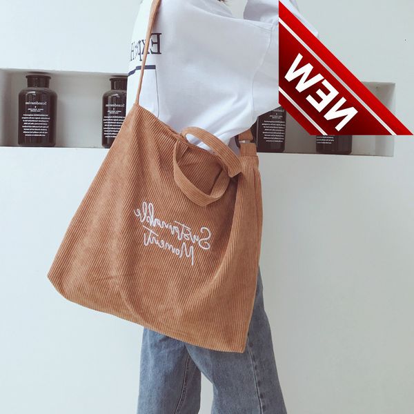 women corduroy shoulder & crossbody bags female eco cloth handbag large capacity zipper totes soft embroidery messenger bag
women corduroy shoulder & crossbody bags female eco cloth handbag large capacity zipper totes soft embroidery messenger bag