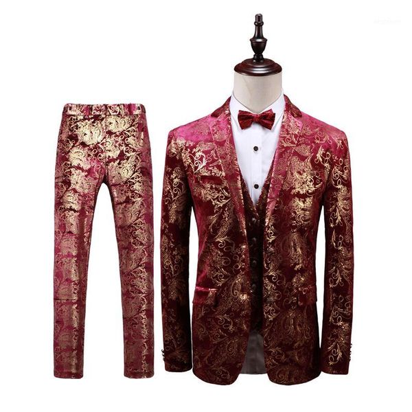 men's suits & blazers korean fashion floral slim fit gentlemen dress night club singer/host stage costume 3piece suit men plus size1, White;black
men's suits & blazers korean fashion floral slim fit gentlemen dress night club singer/host stage costume 3piece suit men plus size1, White;black